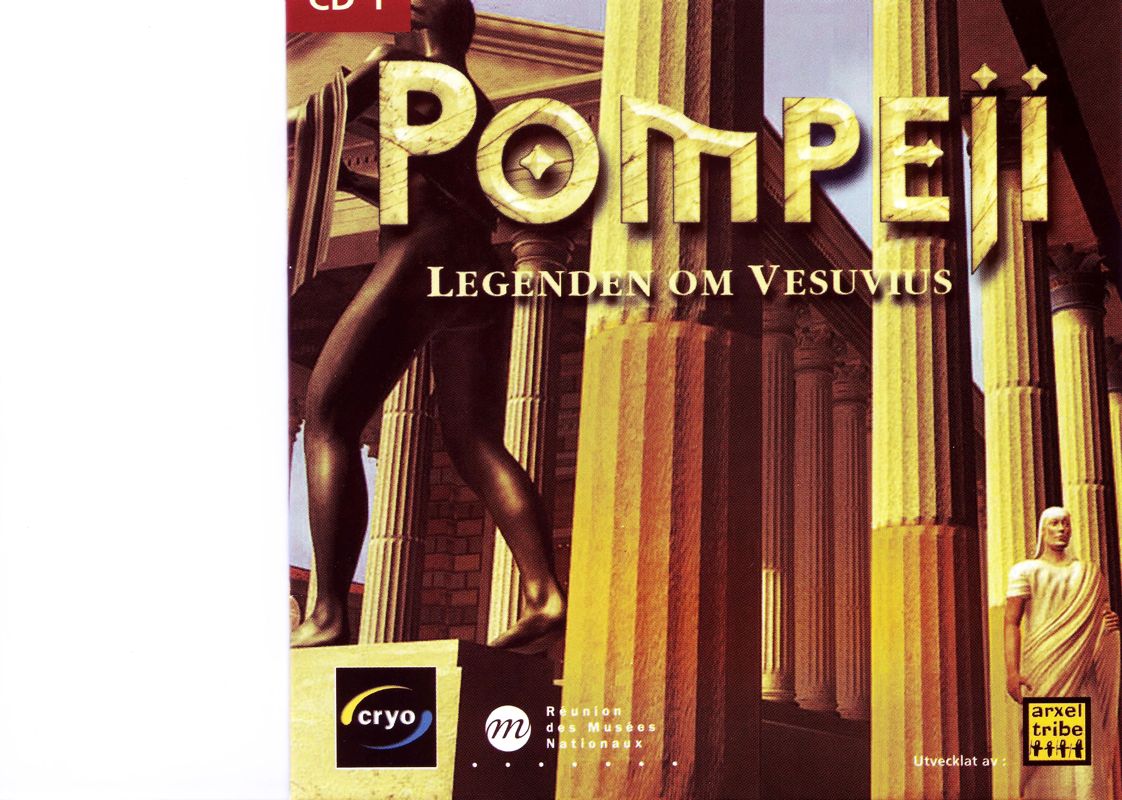 Other for TimeScape: Journey to Pompeii (Windows): Sleeve disc 1 - Front