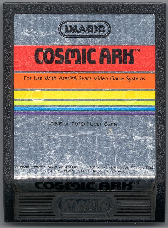 Media for Cosmic Ark (Atari 2600): Text only variation