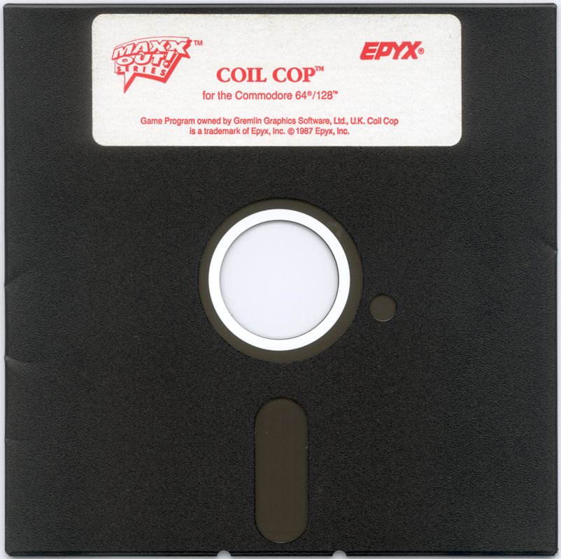 Media for Coil Cop (Commodore 64)