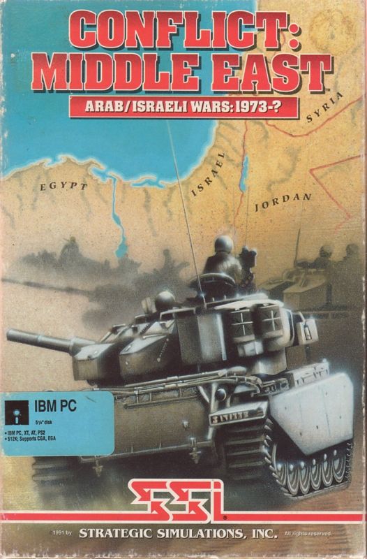 Front Cover for Conflict: Middle East (DOS)