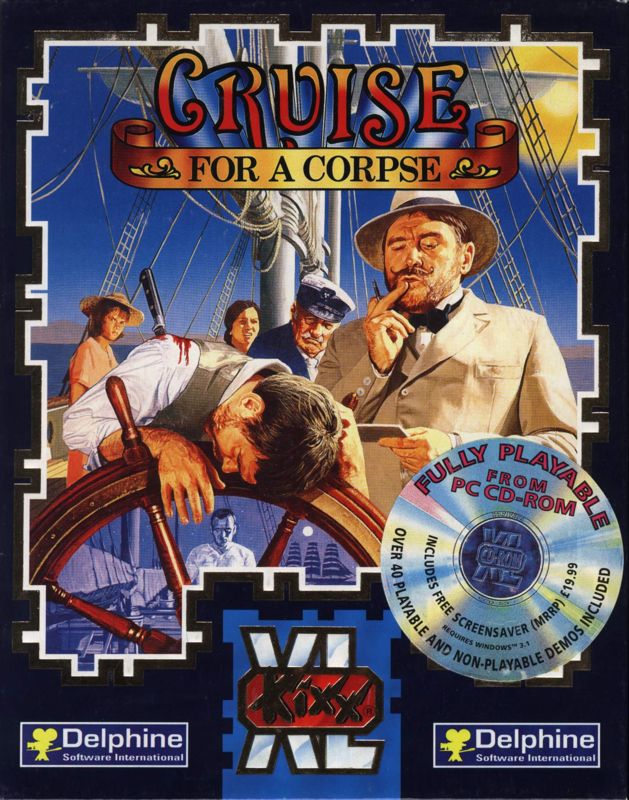 Front Cover for Cruise for a Corpse (DOS) (XL Kixx Release)