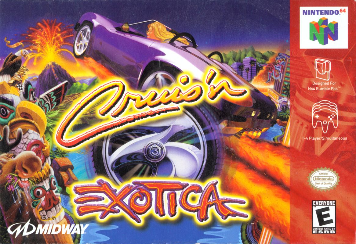 Front Cover for Cruis'n Exotica (Nintendo 64)