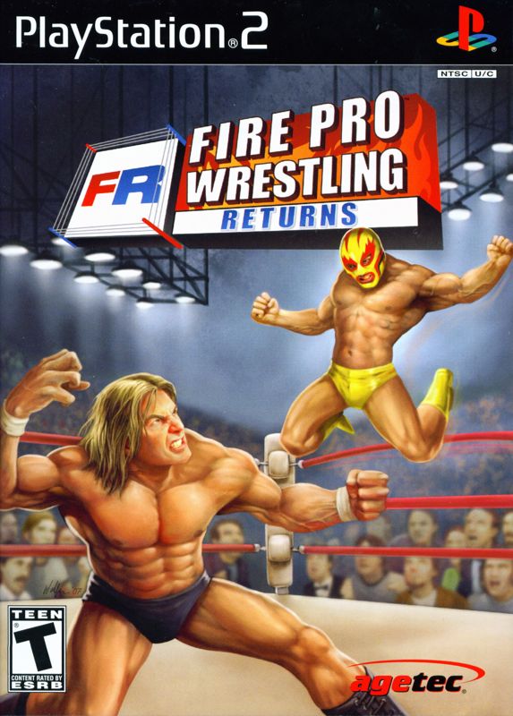 Front Cover for Fire Pro Wrestling Returns (PlayStation 2)