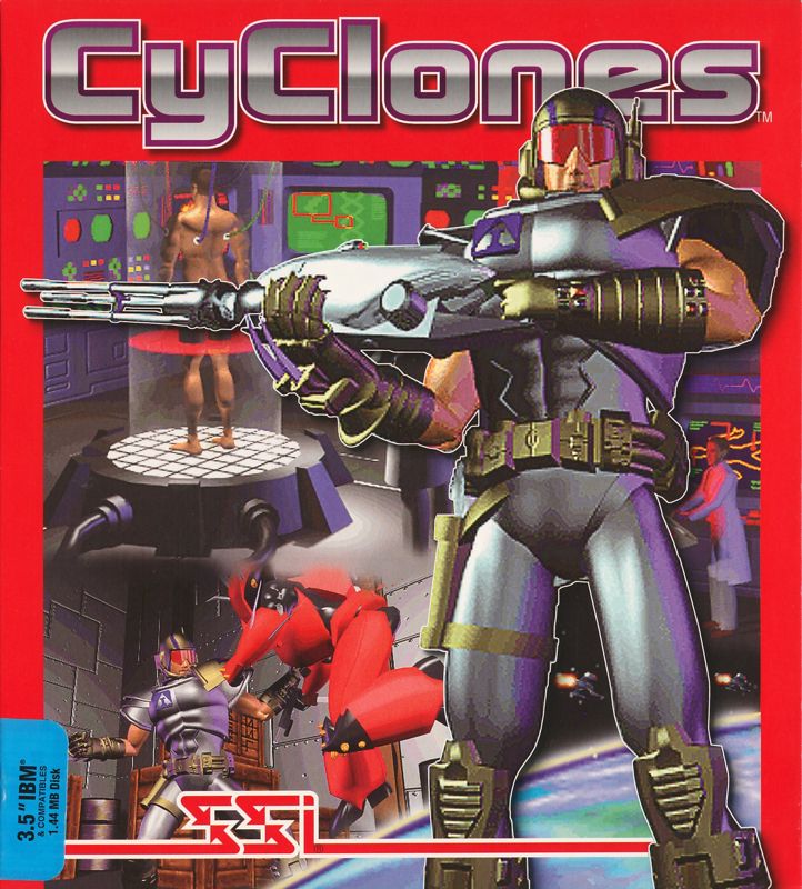 Front Cover for CyClones (DOS) (Floppy release)