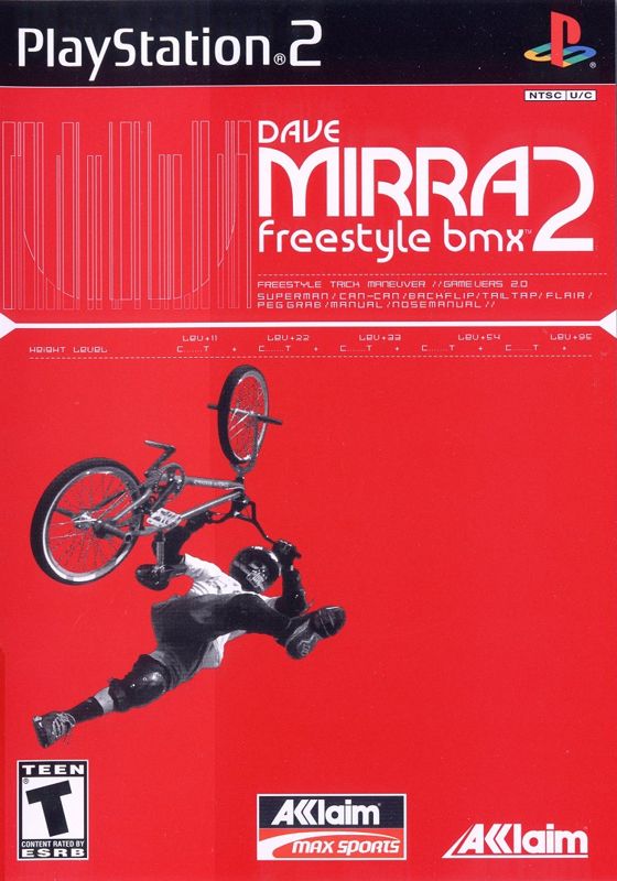 Front Cover for Dave Mirra Freestyle BMX 2 (PlayStation 2)