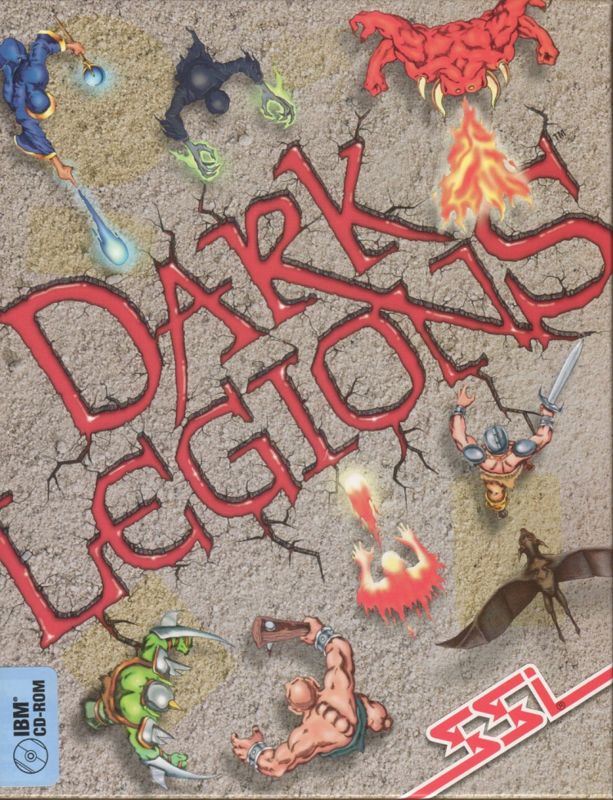 Front Cover for Dark Legions (DOS)