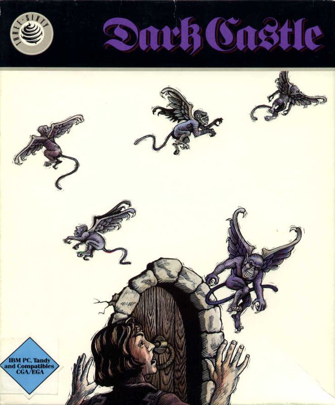 Front Cover for Dark Castle (DOS)