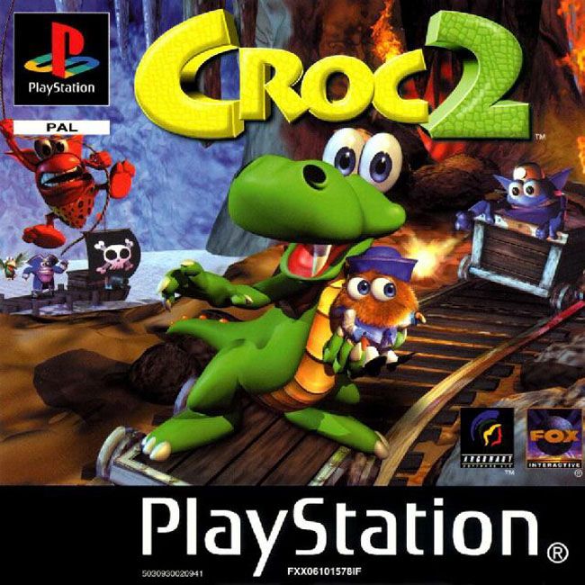 Front Cover for Croc 2 (PlayStation)