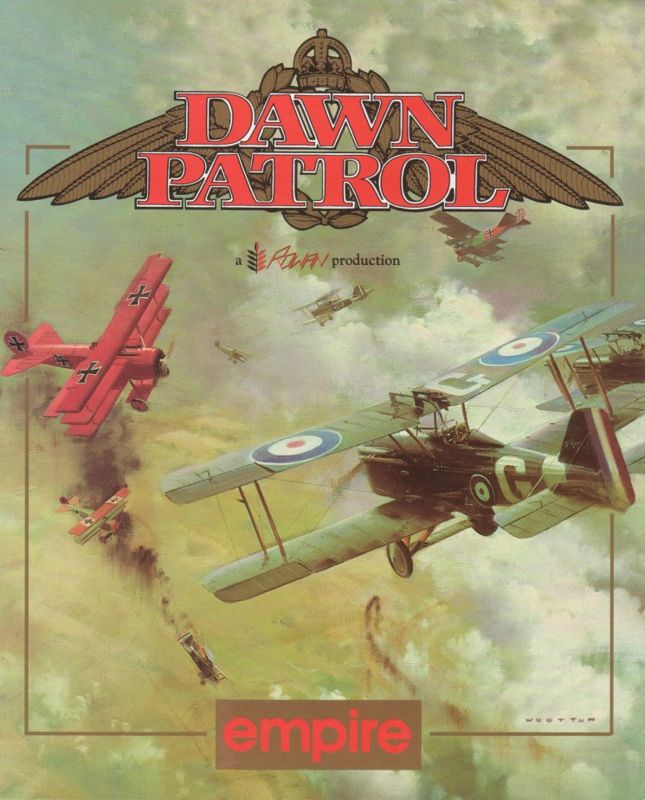Front Cover for Dawn Patrol (DOS)