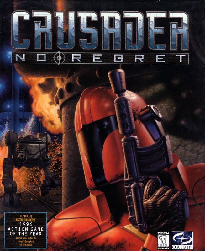 Front Cover for Crusader: No Regret (DOS)