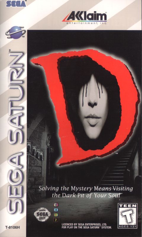 Front Cover for D (SEGA Saturn)