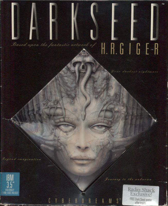 Front Cover for Dark Seed (DOS)