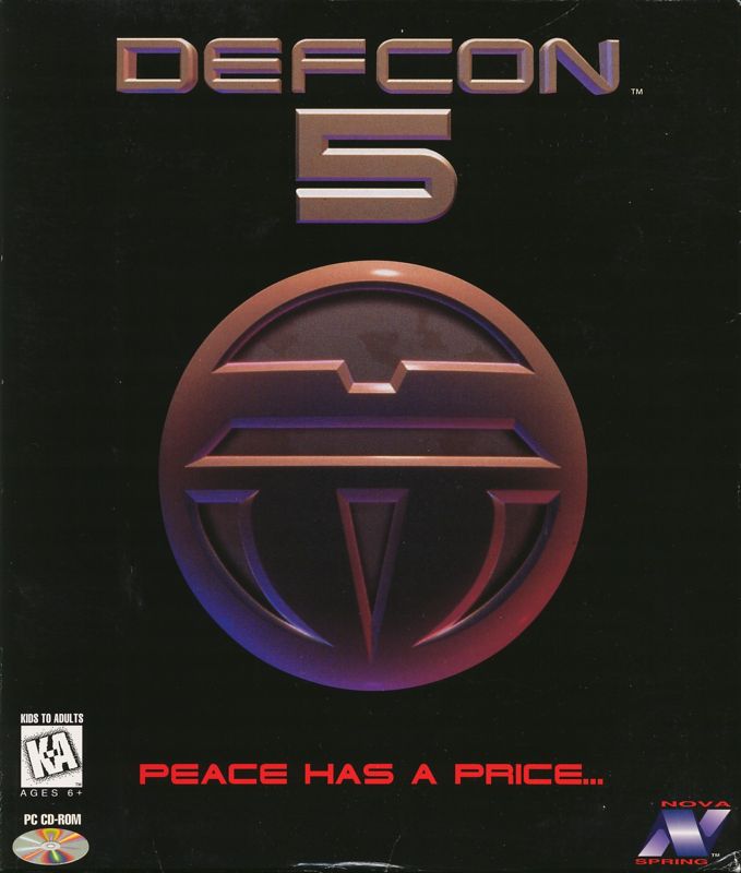 Front Cover for Defcon 5 (DOS)