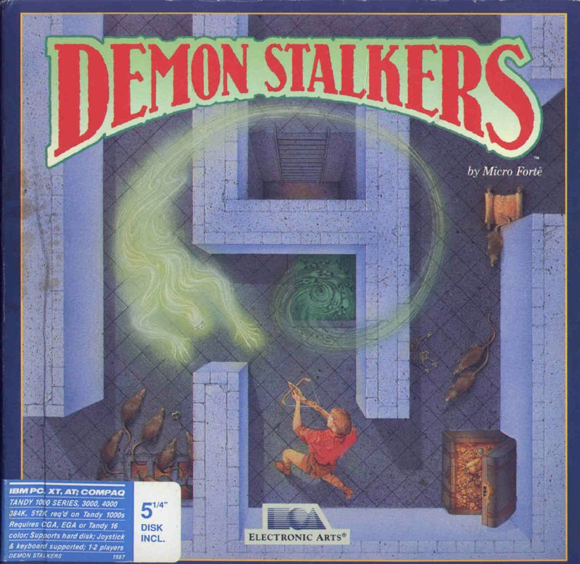Front Cover for Demon Stalkers (DOS)