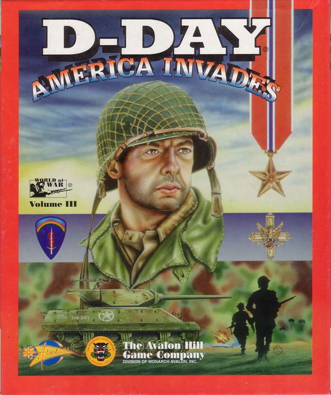 Front Cover for D-Day: America Invades (DOS and Macintosh)
