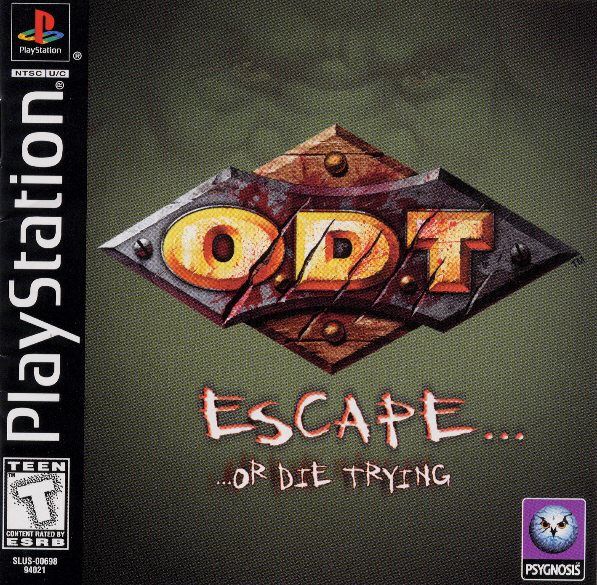 Front Cover for O.D.T.: Escape... or Die Trying (PlayStation)