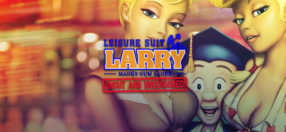 Front Cover for Leisure Suit Larry: Magna Cum Laude (Uncut and Uncensored!) (Windows) (GOG.com release): 2014 cover