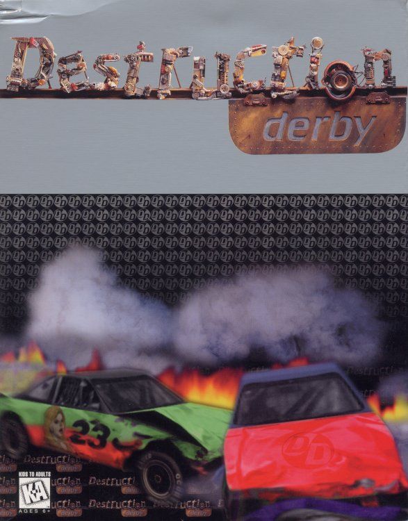 Front Cover for Destruction Derby (DOS)