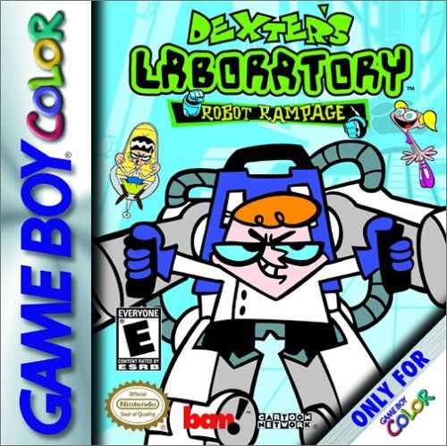 Front Cover for Dexter's Laboratory: Robot Rampage (Game Boy Color)