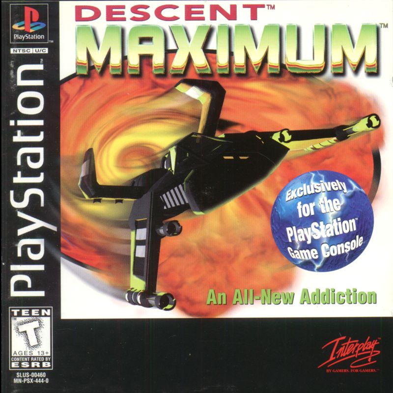 Front Cover for Descent Maximum (PlayStation)