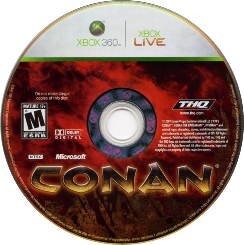 Media for Conan (Xbox 360)