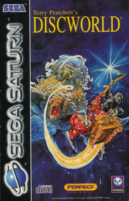 Front Cover for Discworld (SEGA Saturn)