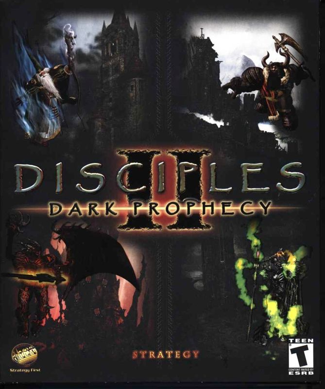 Front Cover for Disciples II: Dark Prophecy (Windows)