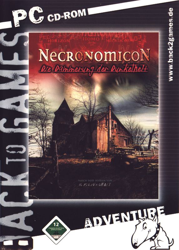 Front Cover for Necronomicon: The Gateway to Beyond (Windows) (Back to Games release)