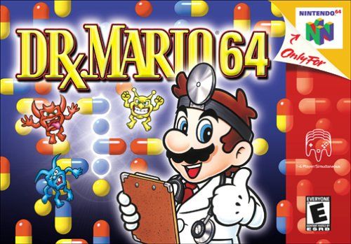 Front Cover for Dr. Mario 64 (Nintendo 64)