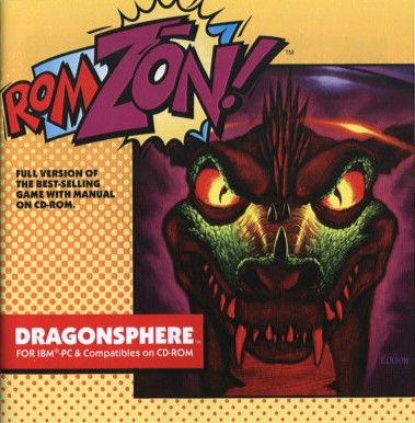Front Cover for Dragonsphere (DOS) (Romzon Release)