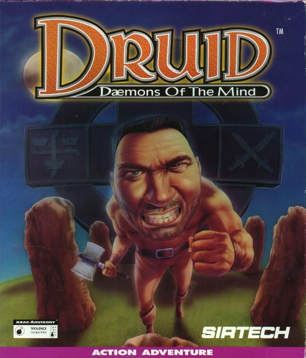 Front Cover for Druid: Daemons of the Mind (DOS)