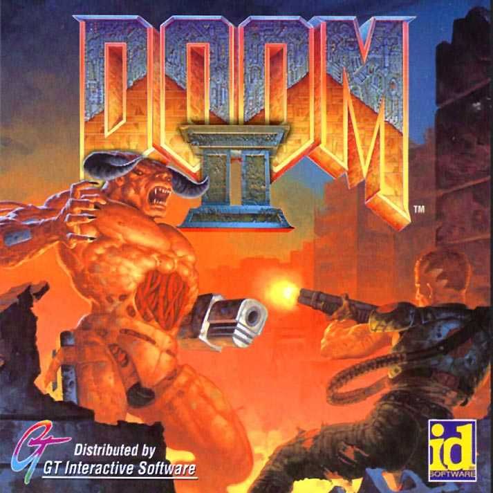 Front Cover for Doom II (DOS)