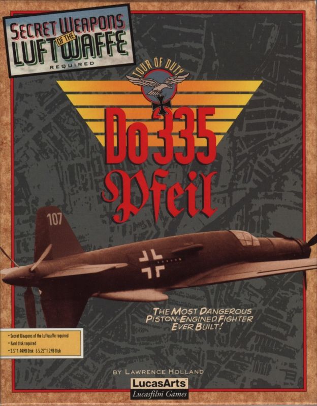 Front Cover for Do 335 Pfeil (DOS)