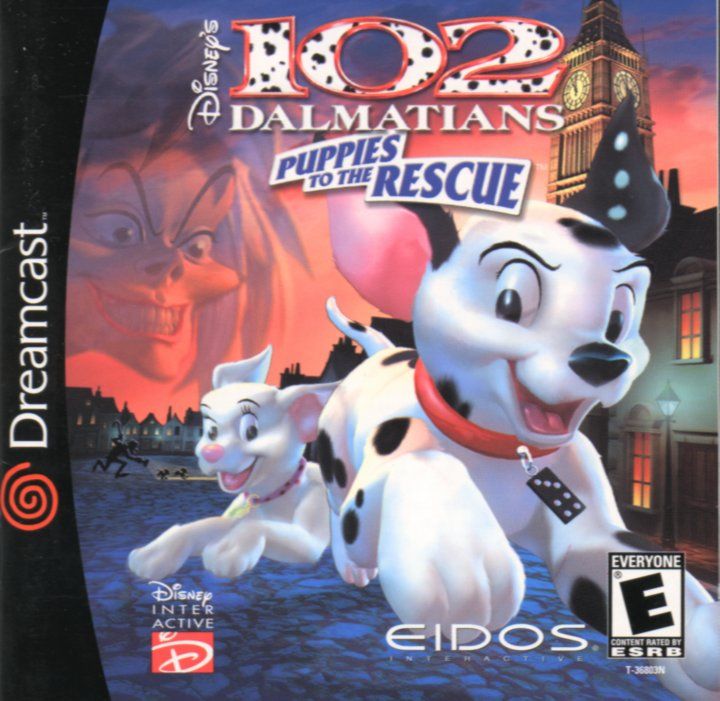 Front Cover for Disney's 102 Dalmatians: Puppies to the Rescue (Dreamcast)