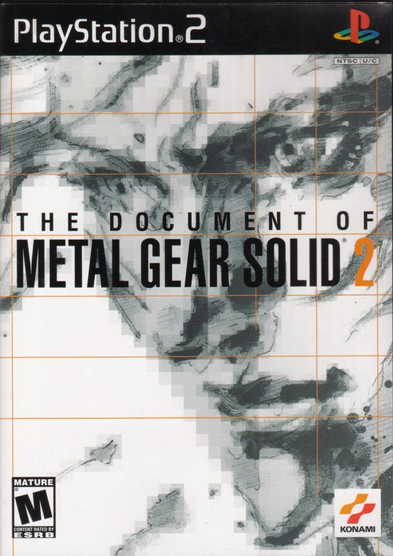 Front Cover for The Document of Metal Gear Solid 2 (PlayStation 2)