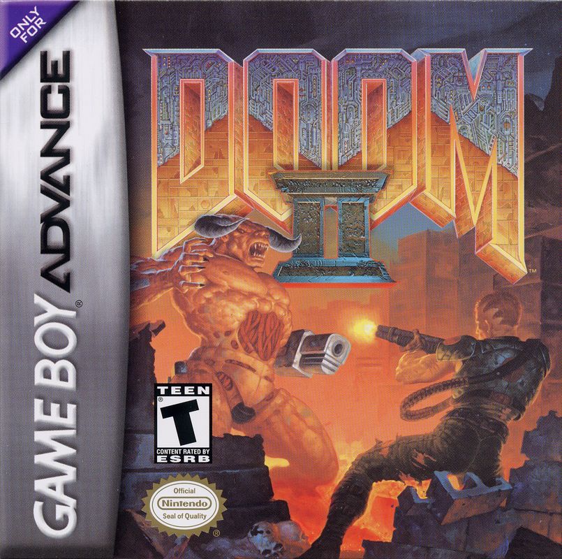 Front Cover for Doom II (Game Boy Advance)