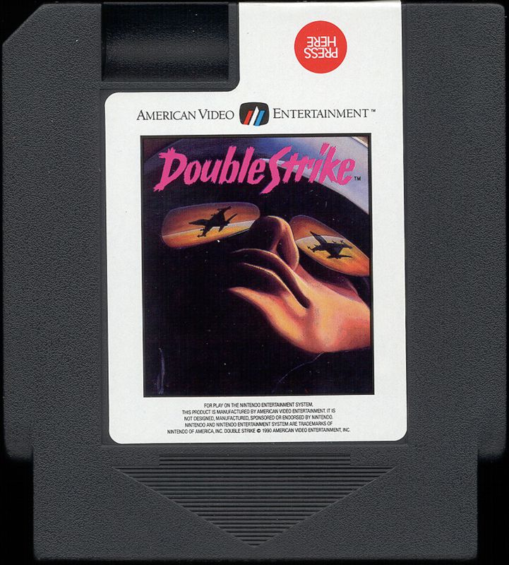 Media for Double Strike (NES): Cartridge