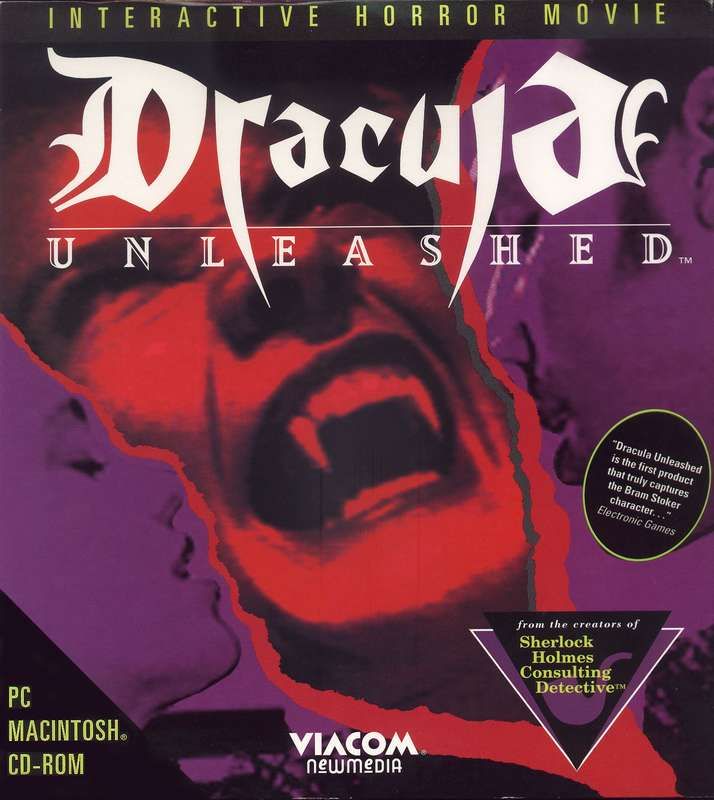 Front Cover for Dracula Unleashed (DOS and Macintosh)