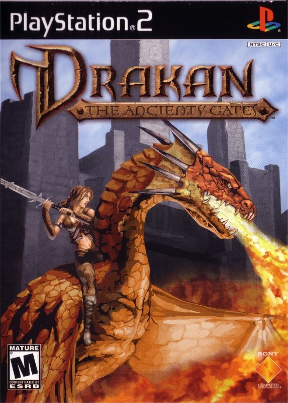 Front Cover for Drakan: The Ancients' Gates (PlayStation 2)