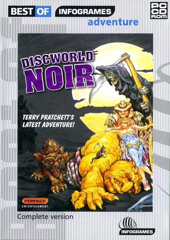 Front Cover for Discworld Noir (Windows) (Best of Infogrames release)