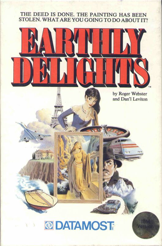 Front Cover for Earthly Delights (PC Booter)