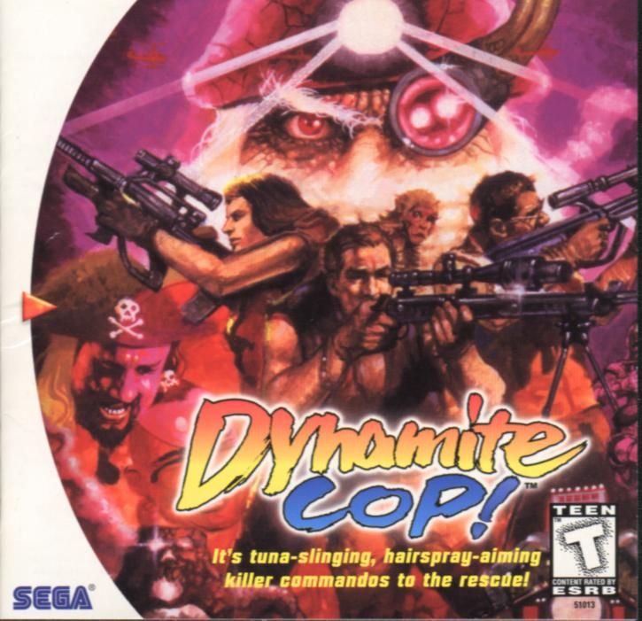Front Cover for Dynamite Cop! (Dreamcast)