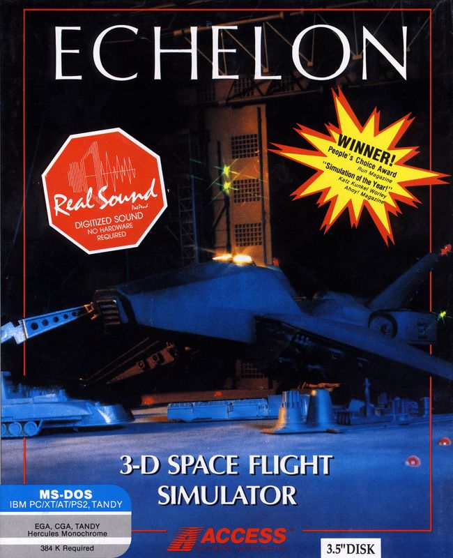Front Cover for Echelon (DOS)