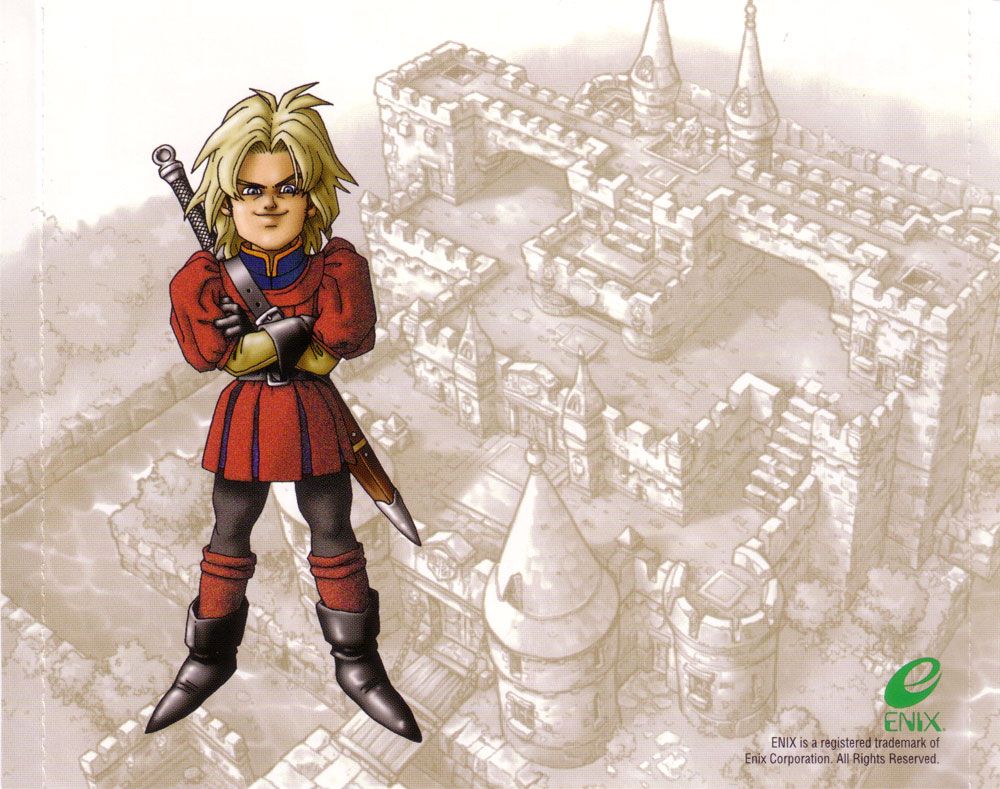 Inside Cover for Dragon Warrior VII (PlayStation): Inlay