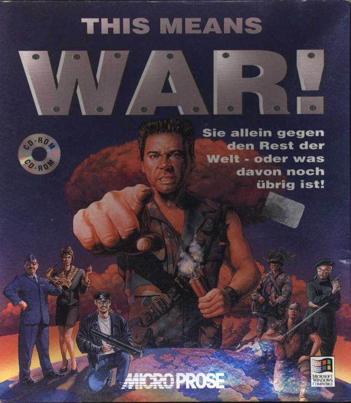 Front Cover for This Means War! (Windows 16-bit)