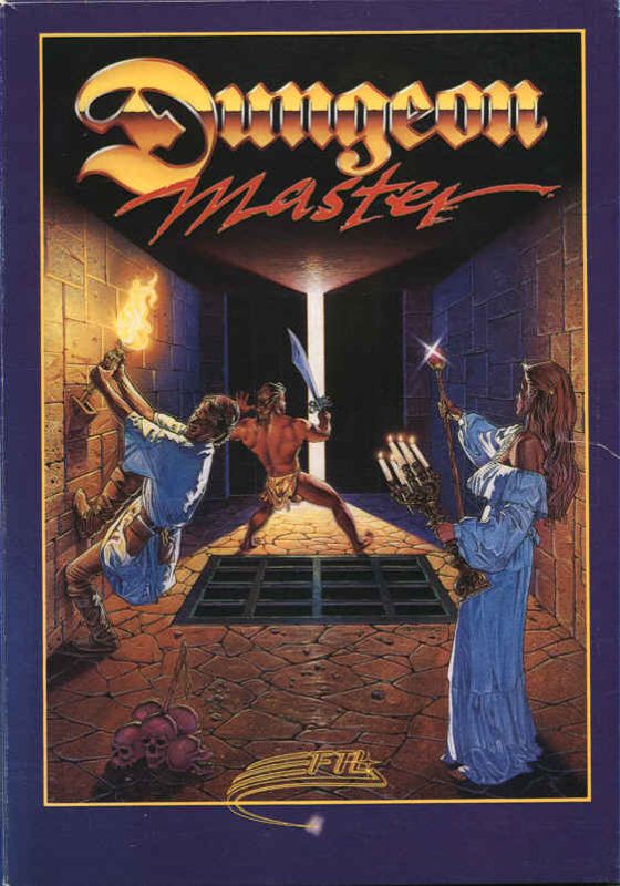 Front Cover for Dungeon Master (DOS)