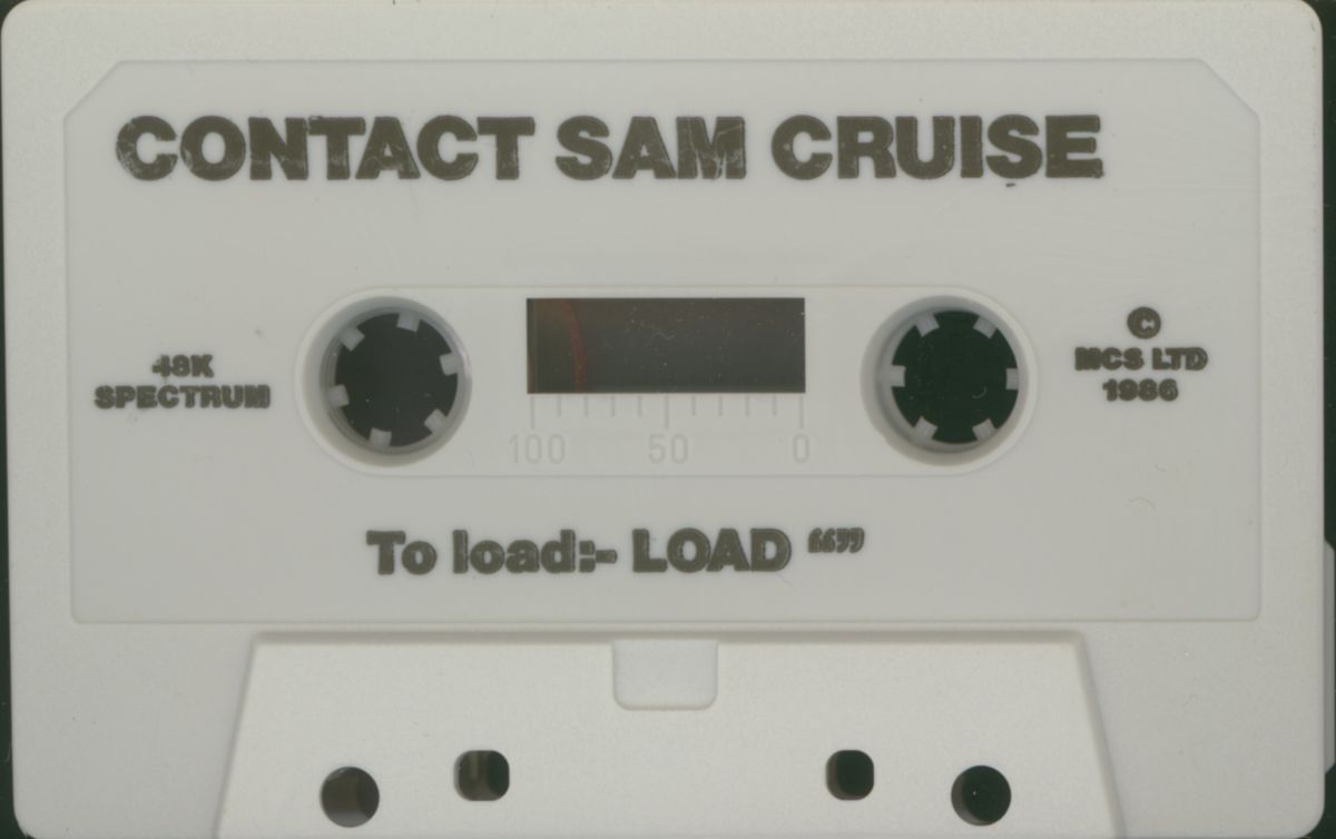 Media for Contact Sam Cruise (ZX Spectrum)