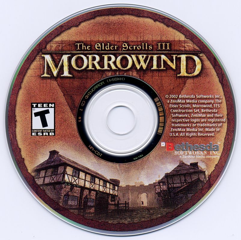 Media for The Elder Scrolls III: Morrowind (Windows)