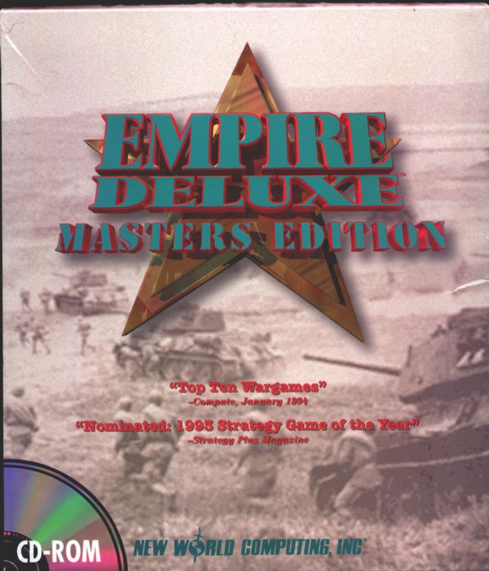 Front Cover for Empire Deluxe Masters Edition (DOS and Windows 3.x)