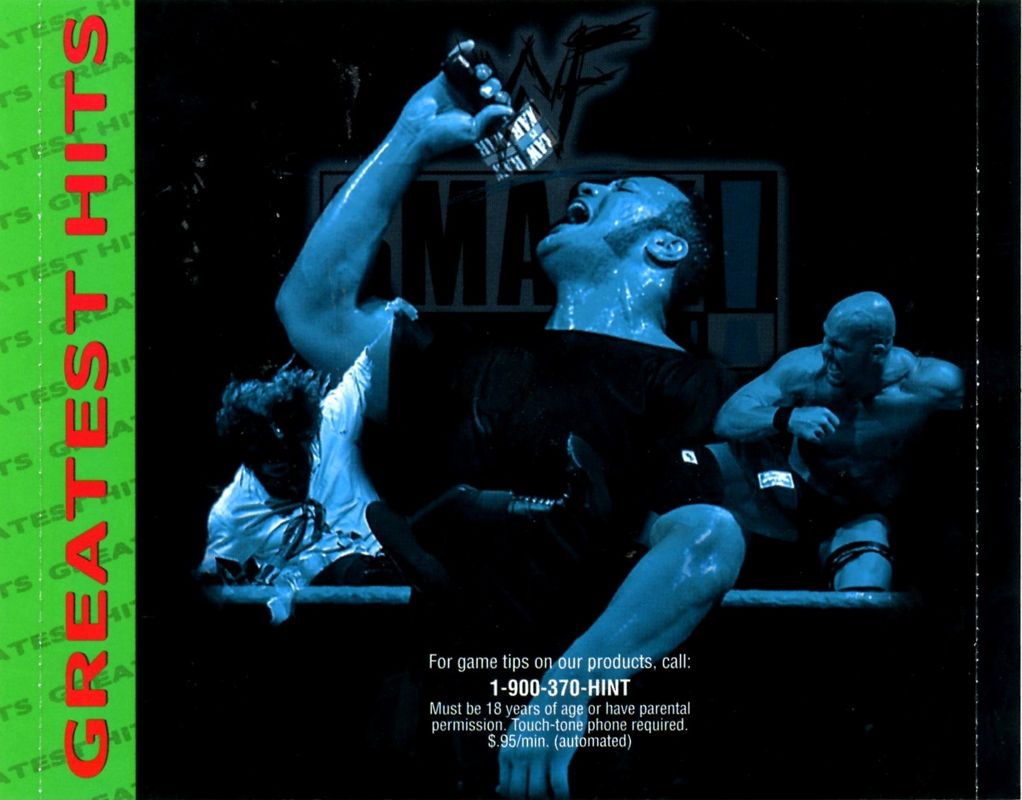 Inside Cover for WWF Smackdown! (PlayStation) (Greatest Hits release): Right